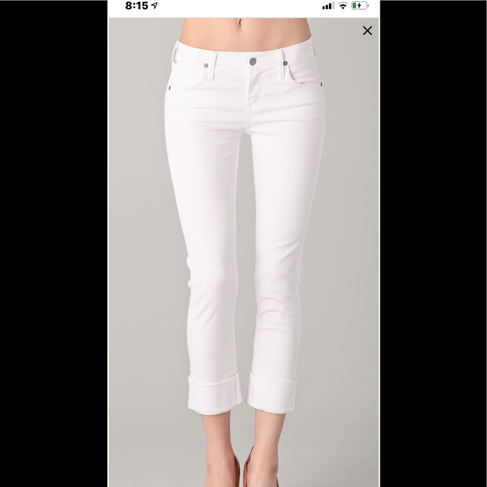 Citizens of humanity Dani cropped straight leg